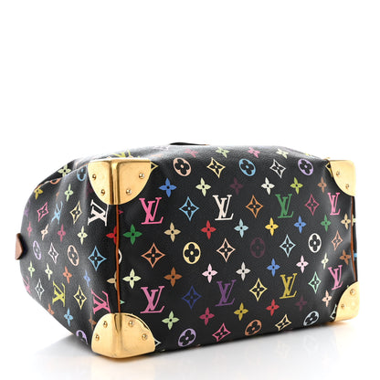 Louis Vuitton Monogram Multicolor Speedy 30 Black 4 of 12