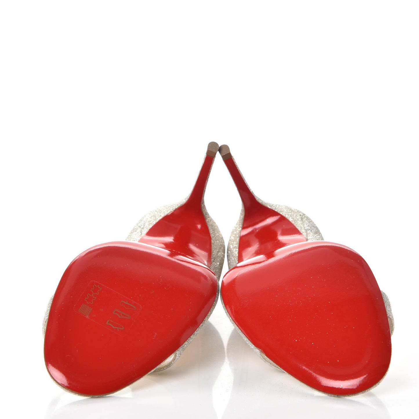 Mini Glitter Toboggan 100 Pumps 35.5 Ivory