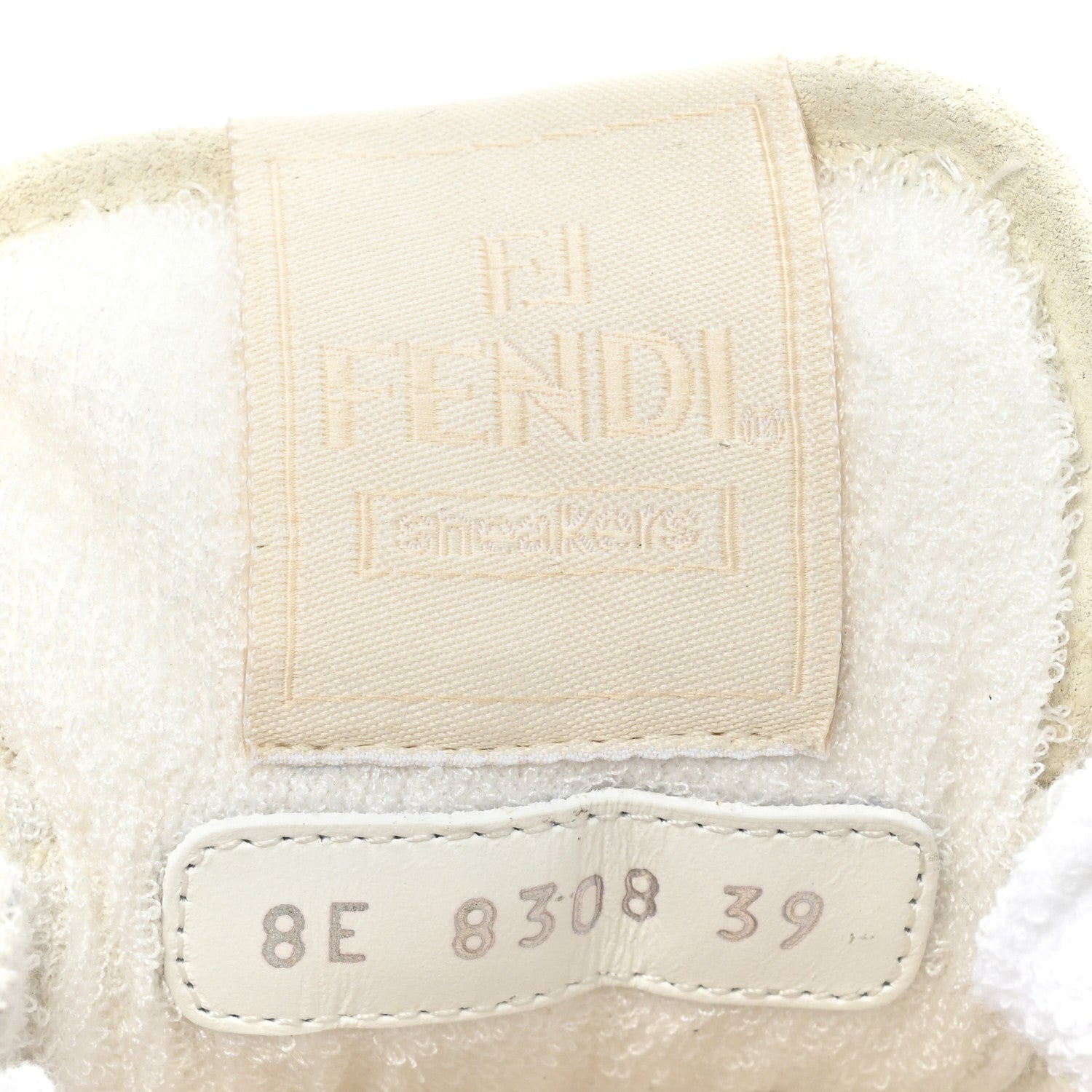 Versace X FENDI Fabric FF Baroque Womens Fendace Match Sneakers 39 Gold Multicolor 8 of 8
