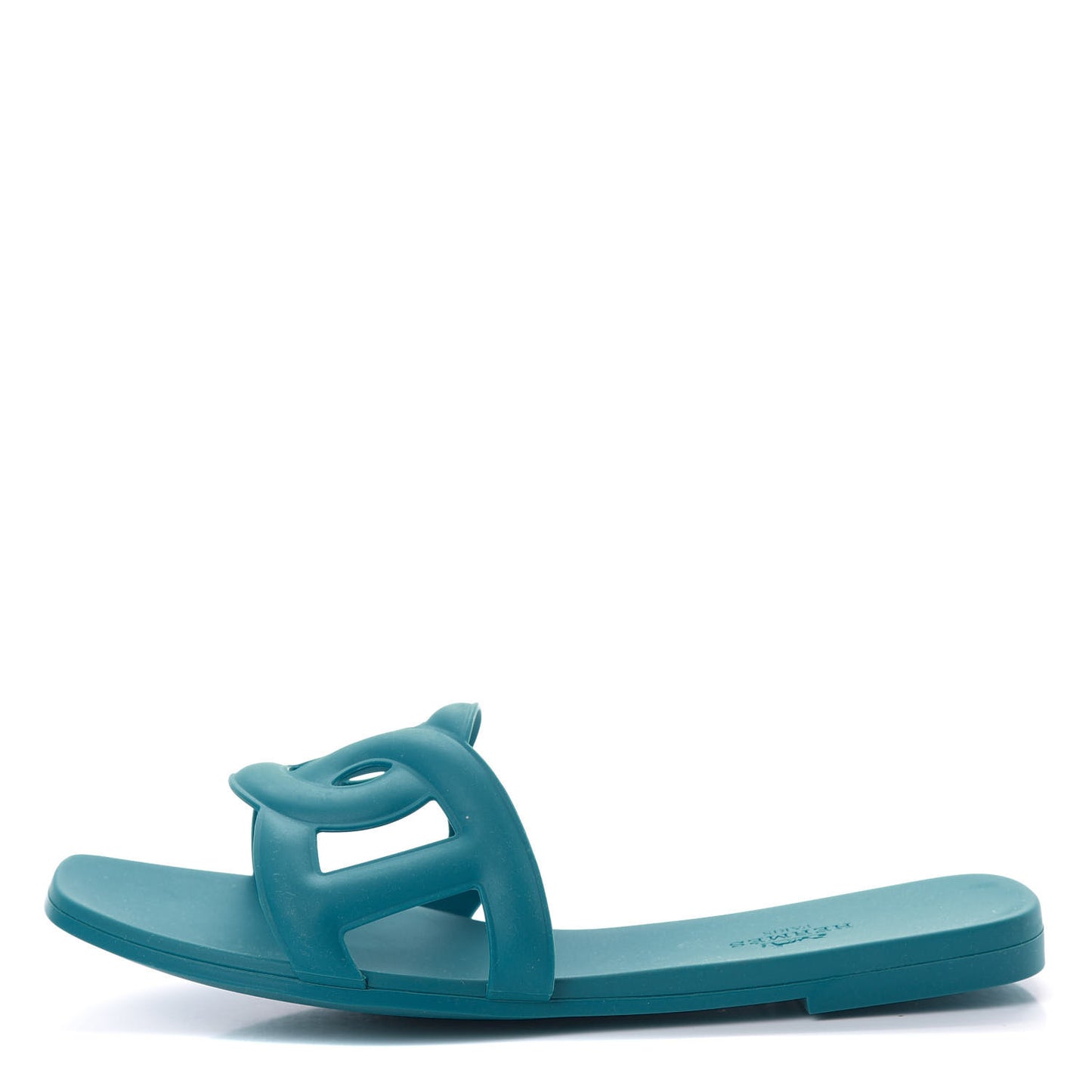 Rubber Aloha Sandals 37 Bleu Vif