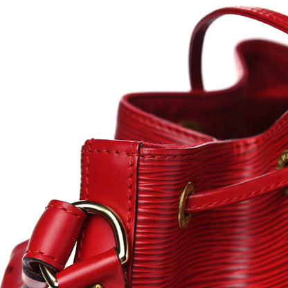 Louis Vuitton Epi Petit Noe Castillan Red 10 of 17
