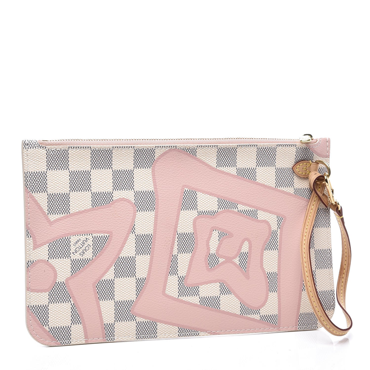 Louis Vuitton Damier Azur Tahitienne Neverfull MM GM Pochette 2 of 11