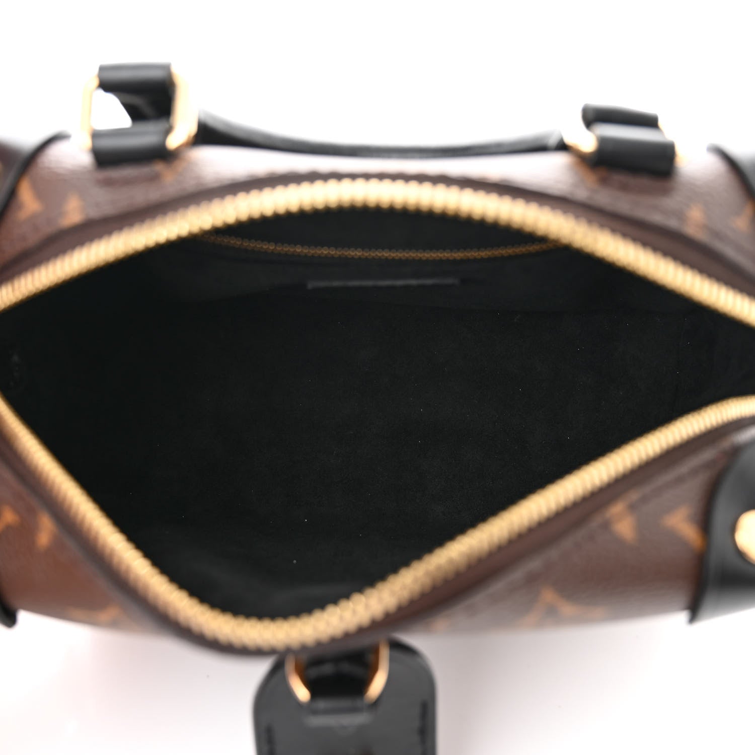 Louis Vuitton Monogram Petite Malle Souple Black 5 of 9