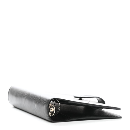 Louis Vuitton Epi Small Ring Agenda Cover Black 4 of 7