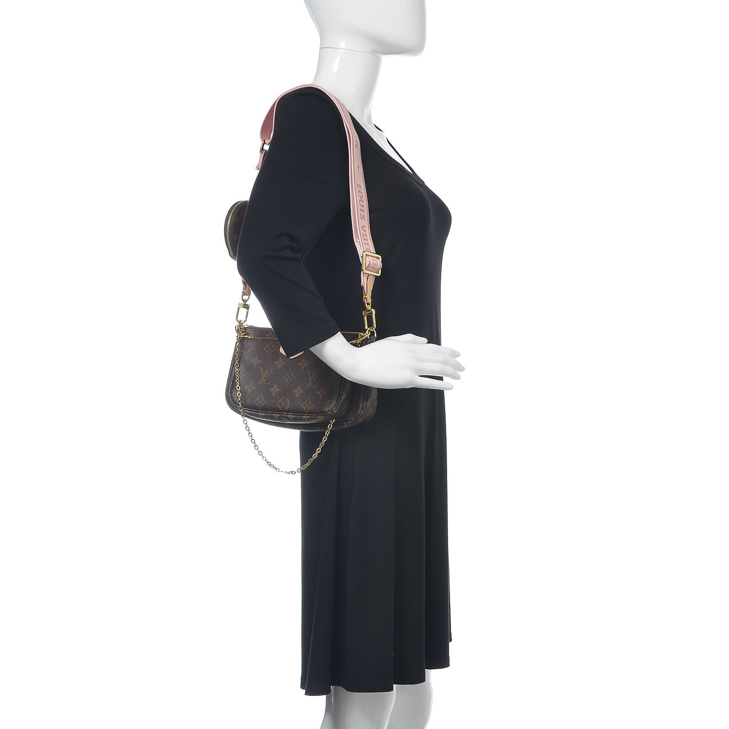 Louis Vuitton Monogram Multi Pochette Accessories Rose Clair 2 of 11