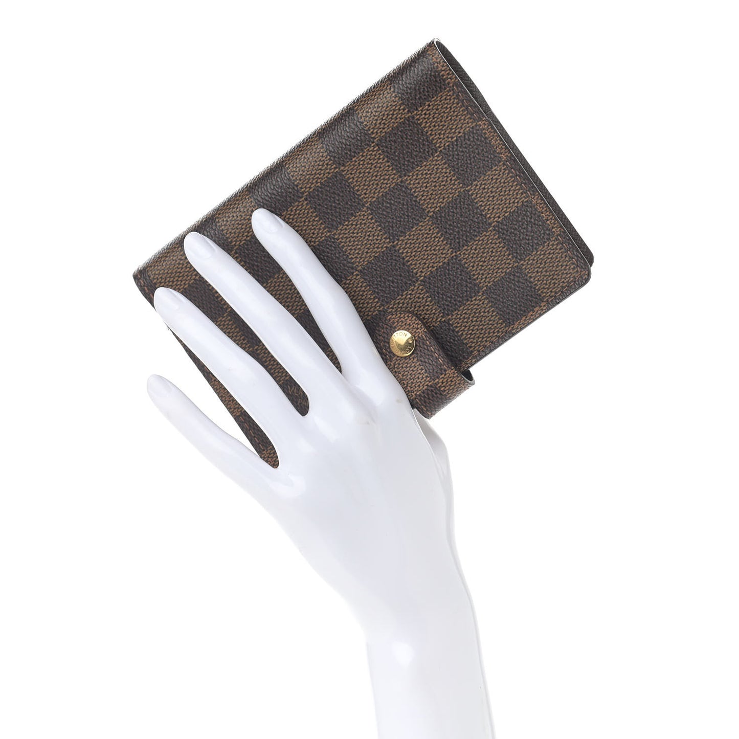 Damier Ebene Small Ring Agenda Cover