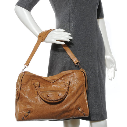 Balenciaga Agneau Giant 12 Rose Gold Hardware City Cumin 2 of 7