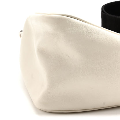 Prada Grace Lux Triangle Shoulder Bag White 9 of 9