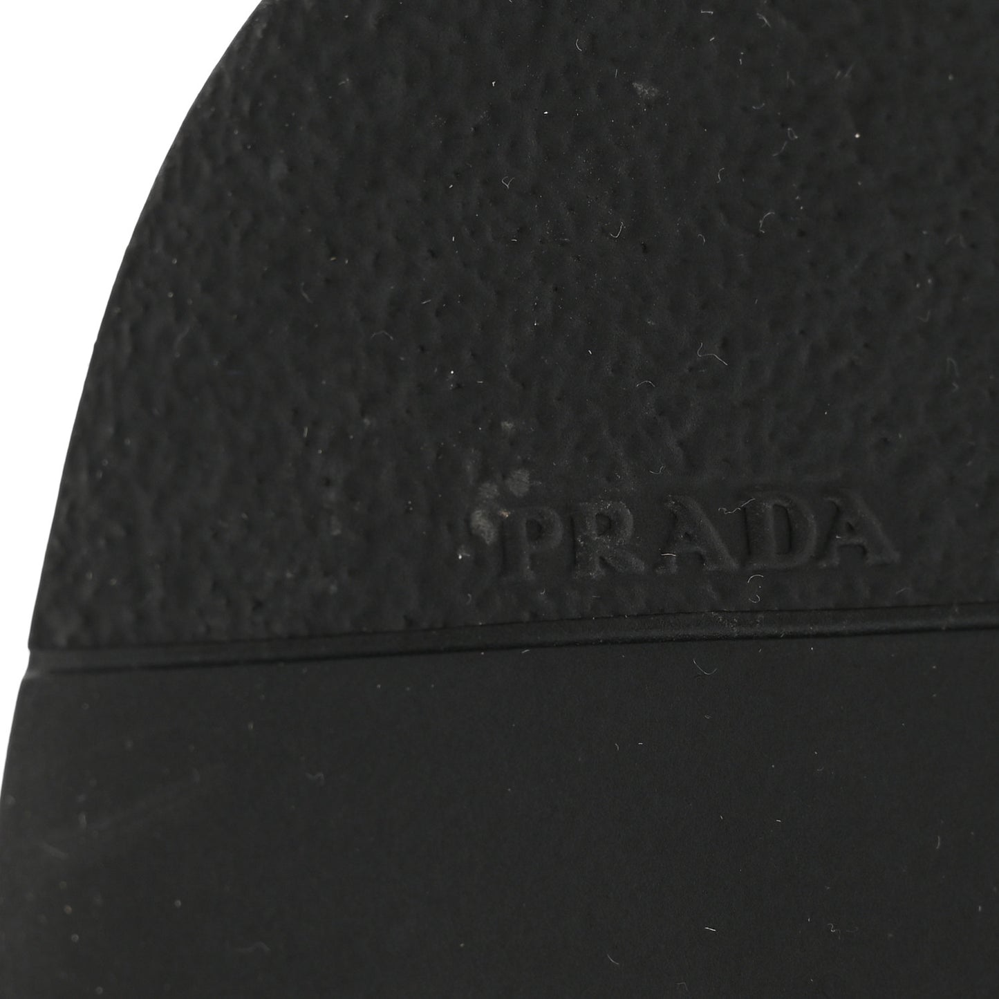 Spazzolato Metal Triangle Logo 50mm Loafers 39.5 Black