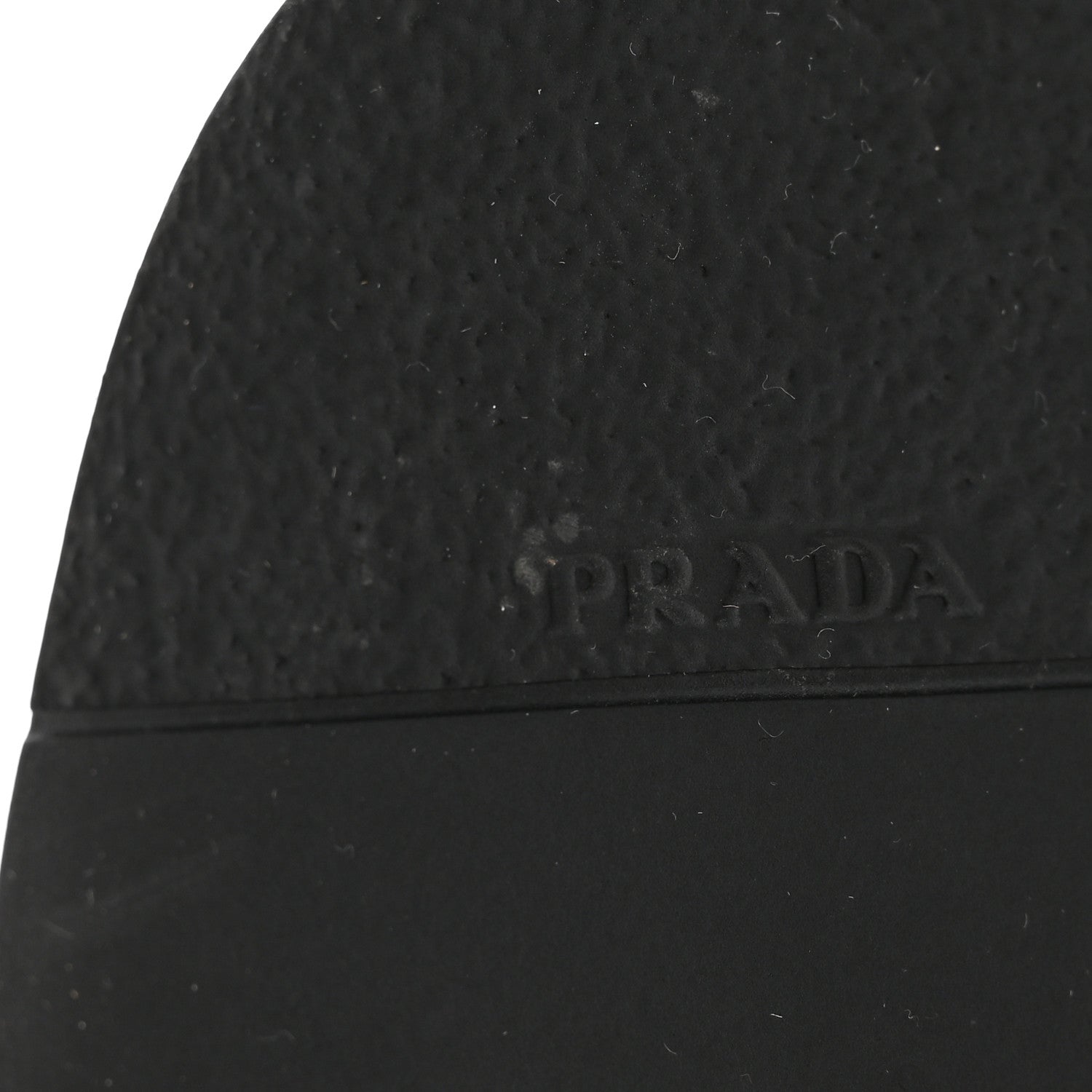 Prada Spazzolato Metal Triangle Logo 50mm Loafers 39.5 Black 10 of 19