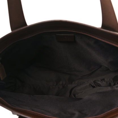 Gucci Monogram Tote Bag Brown 5 of 12