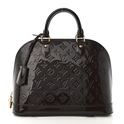 Louis Vuitton Vernis Alma PM Terre Amarante 1 of 8