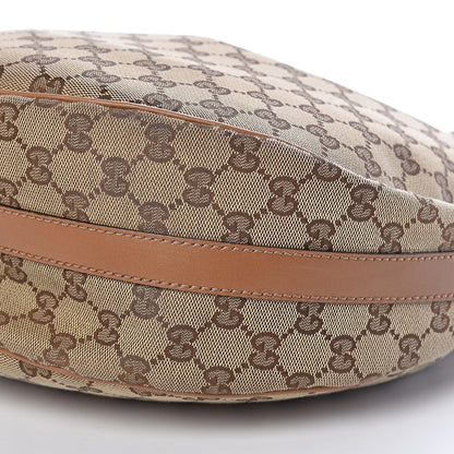 Gucci Monogram Medium GG Twins Hobo Tan 10 of 10