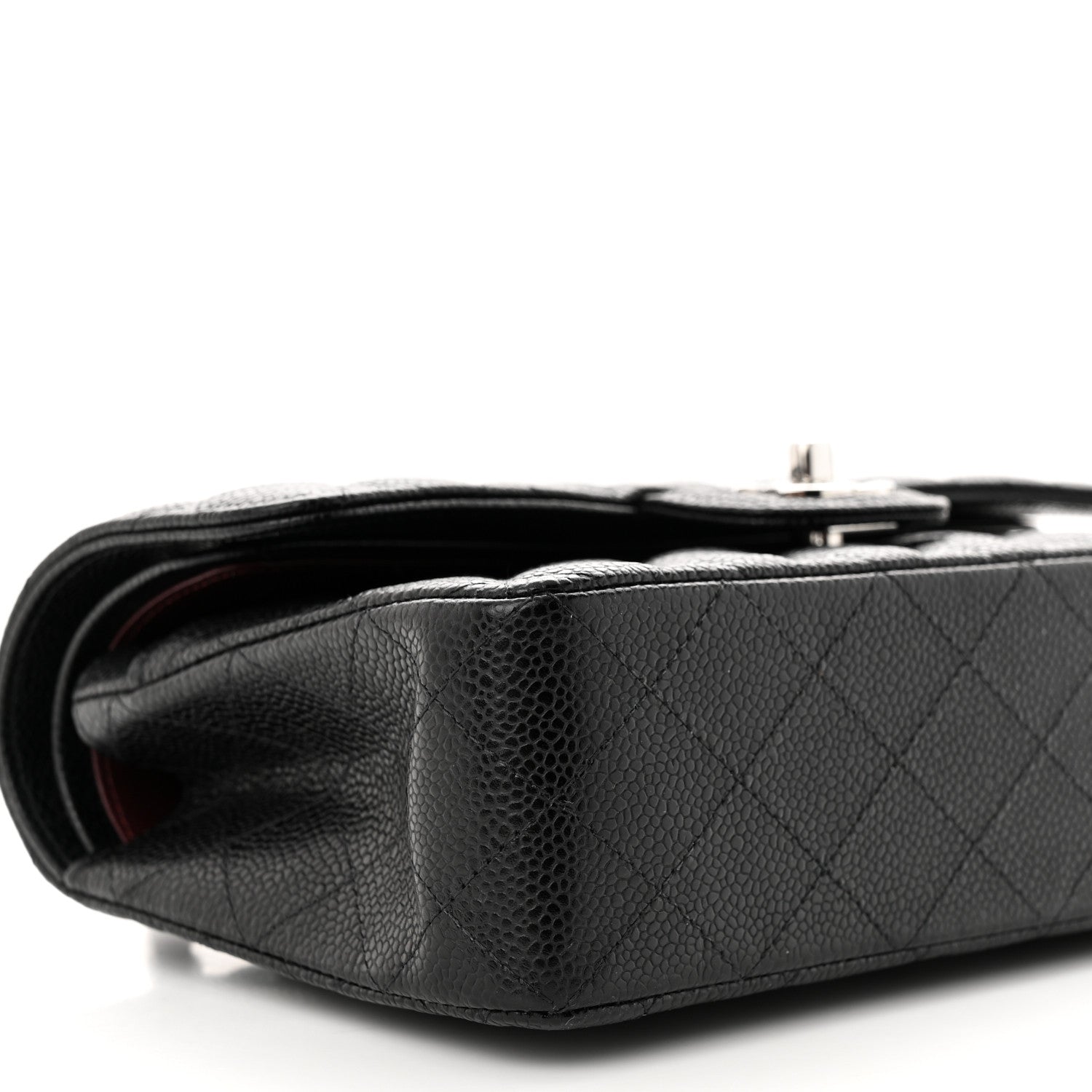 Chanel Caviar Quilted Small Double Flap Black 9 of 13