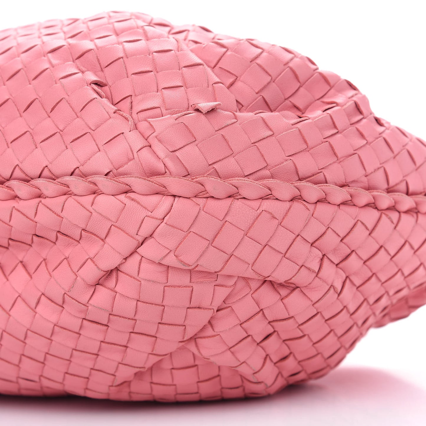 Nappa Intrecciato Medium Belly Veneta Hobo Petal