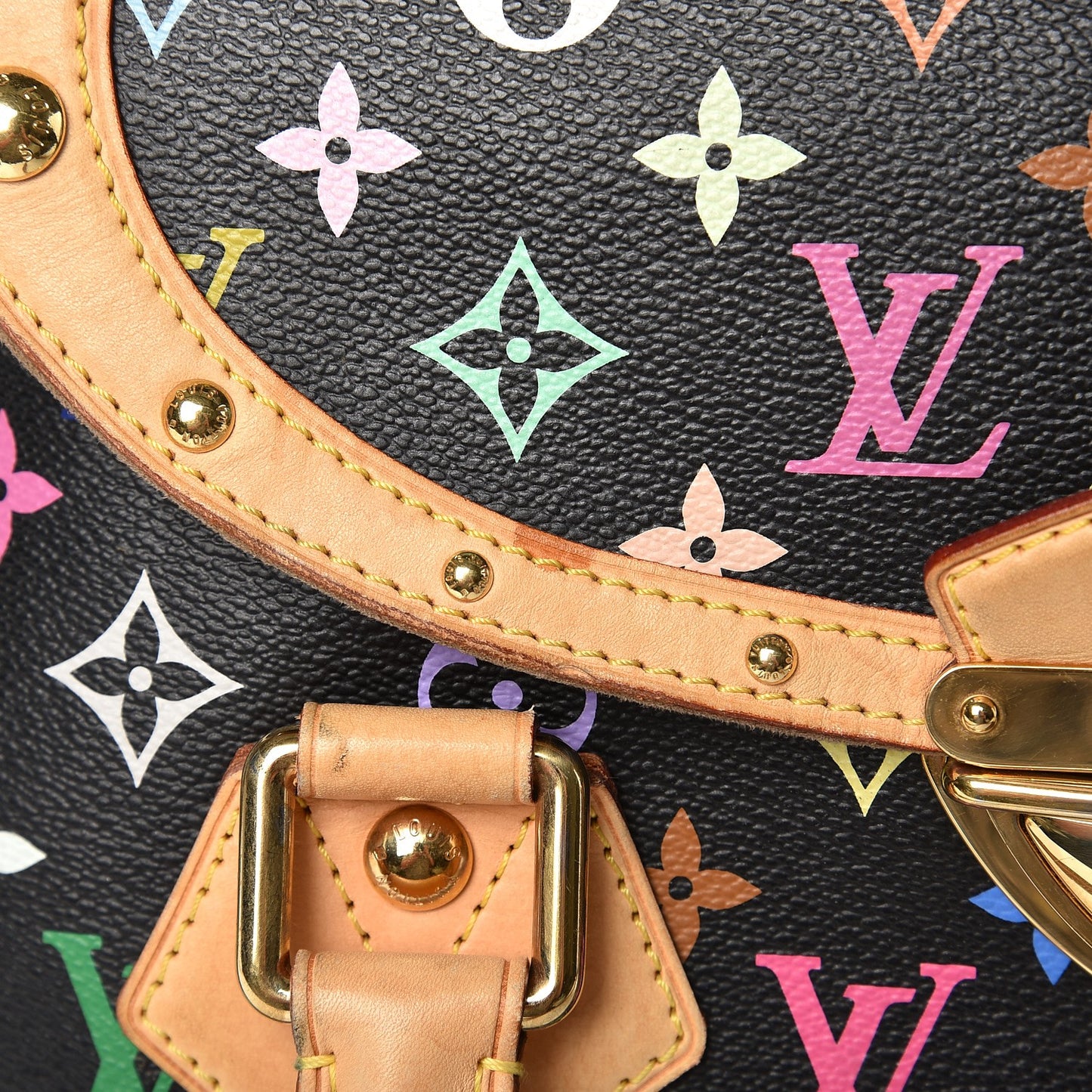 Monogram Multicolor Beverly GM Black