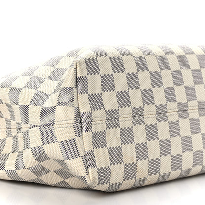 Louis Vuitton Damier Azur Graceful PM Rose Ballerine 7 of 8