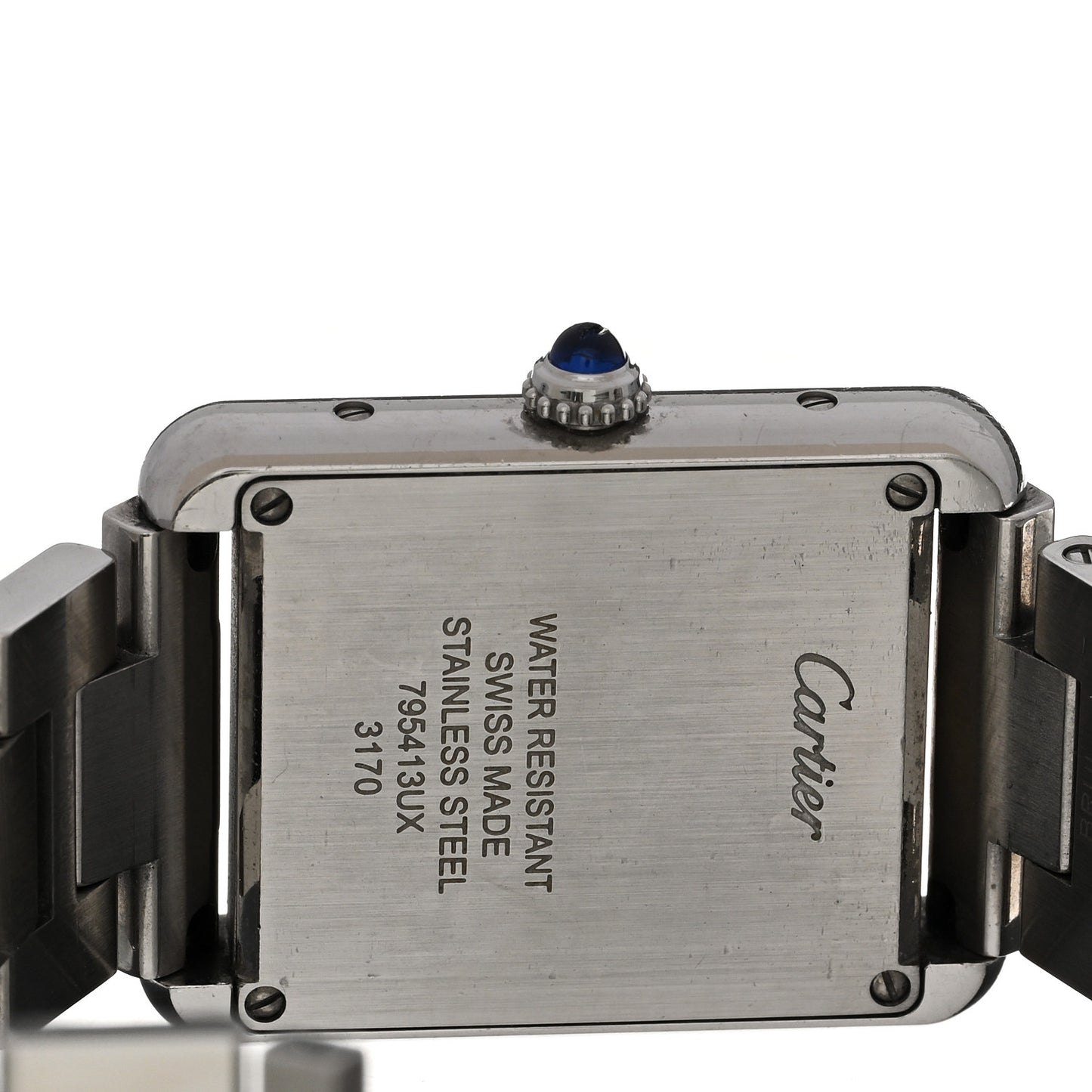 Stainless Steel 24mm Tank Solo Quartz Watch