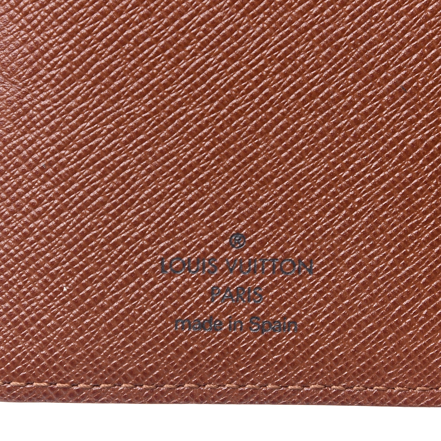 Louis Vuitton Monogram Checkbook Holder Case Wallet 5 of 8