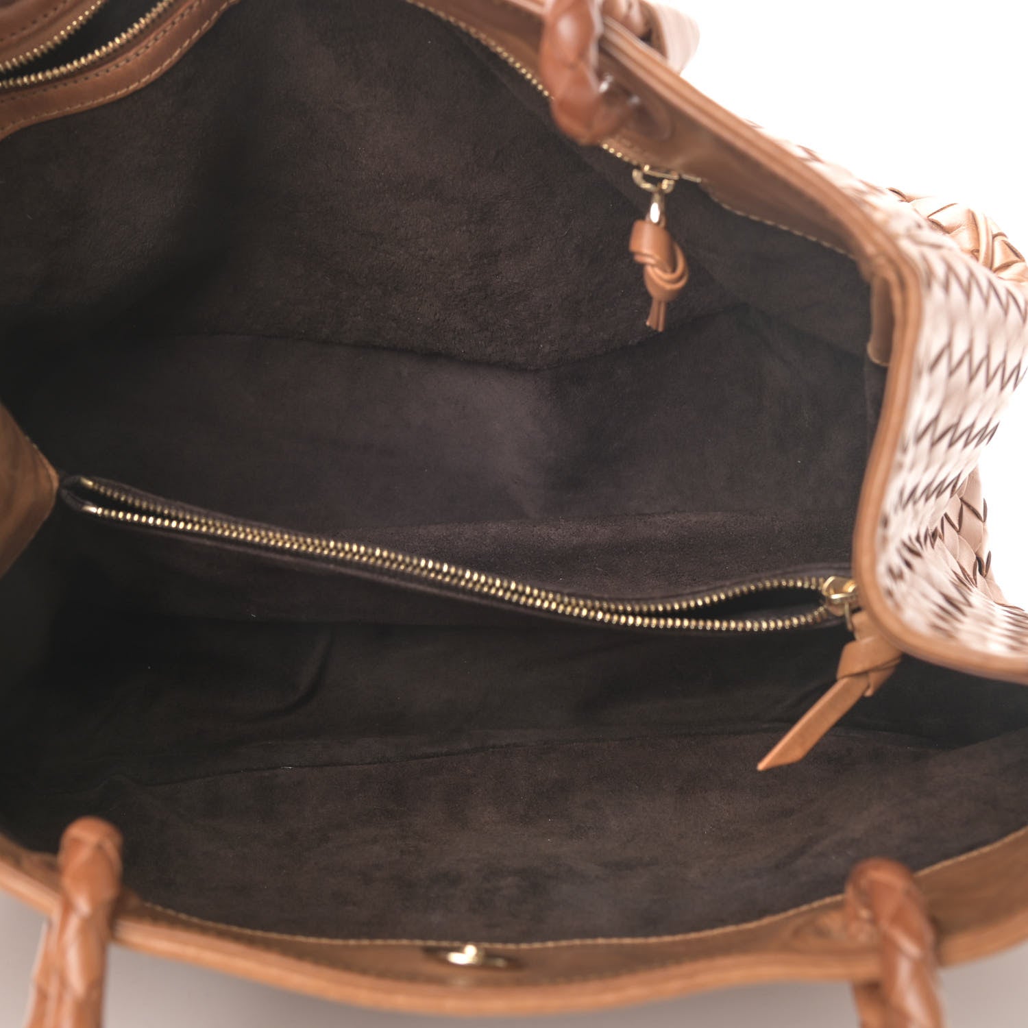 Bottega Veneta Nappa Intrecciato Woven Tote Noce 3 of 6