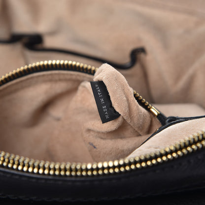 Prada Glace Calf Shoulder Bag Black 8 of 13