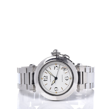 Cartier Stainless Steel 35mm Pasha C Automatic Watch 3 of 8