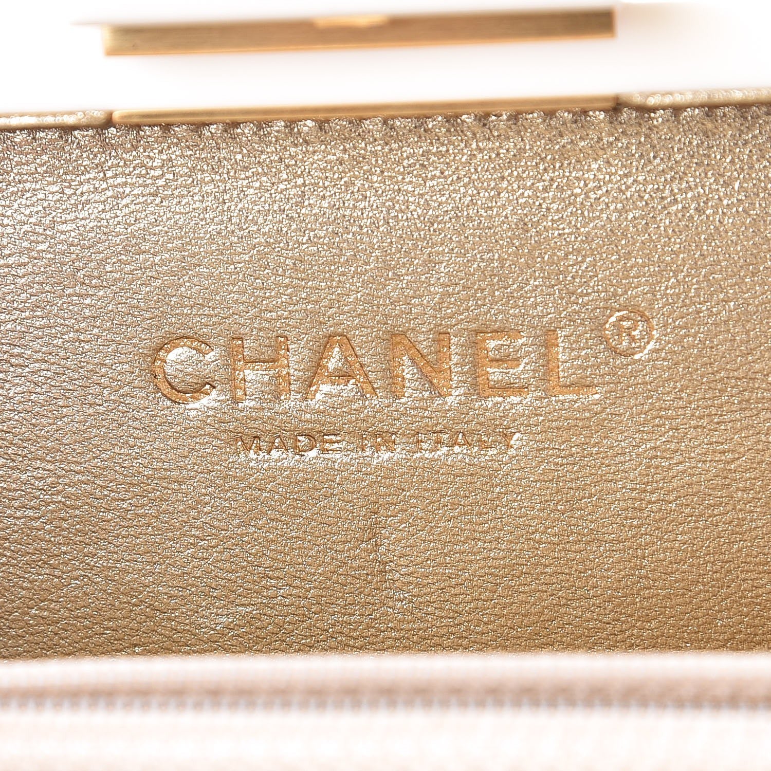 Chanel Plexiglass Boy Brick Havana by Night Clutch White Red 6 of 8
