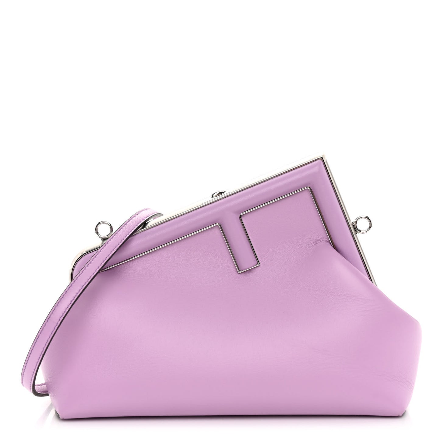 Shiny Nappa Small Fendi First Violetta