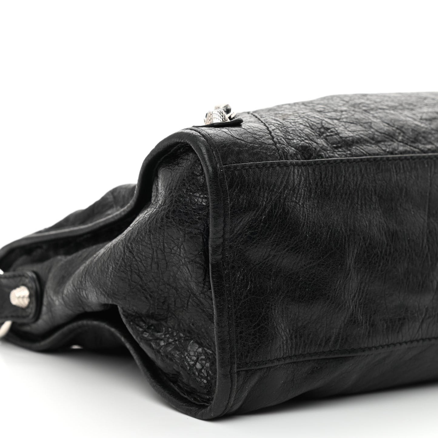 Agneau Giant 12 Silver Hardware City Black