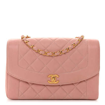 Chanel Lambskin Quilted Medium Single Flap Light Pink 1 of 10