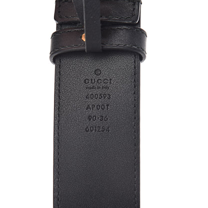 Gucci Calfskin Double G 40mm Belt 90 36 Black 4 of 7