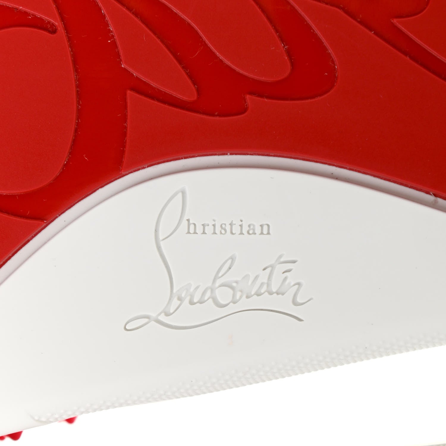 Christian Louboutin Calfskin Donna Studded Pool Fun Platform Flat Slide Sandals 39 Floride 6 of 9