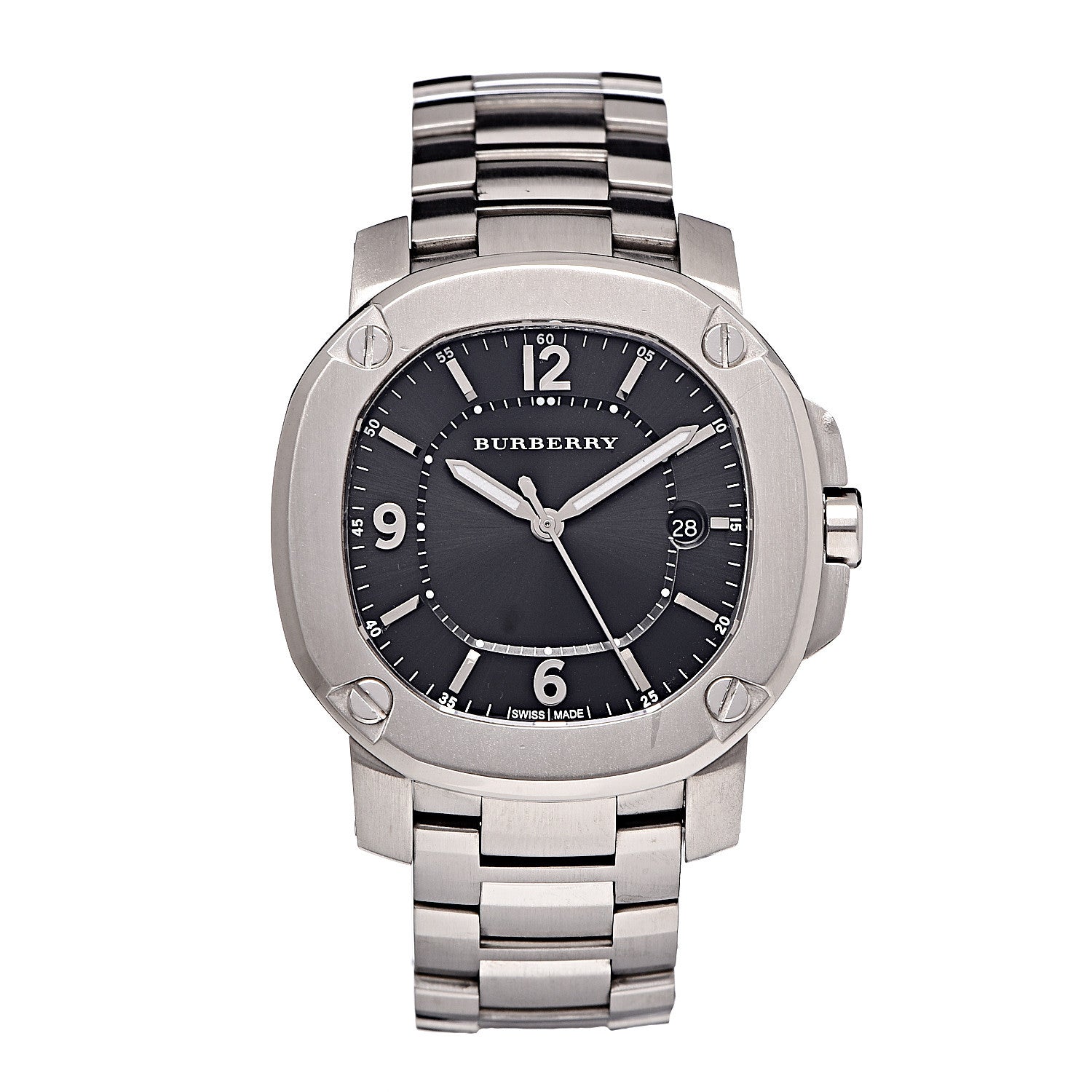Burberry Stainless Steel 36mm The Britain Automatic Watch Black BBY1502 1 of 7