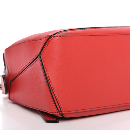 Loewe Calfskin Small Puzzle Bag Scarlet 6 of 9
