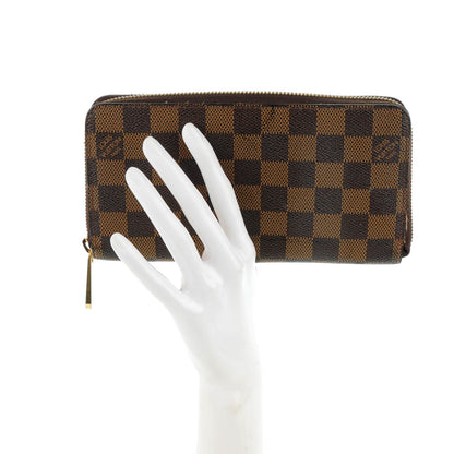 Louis Vuitton Damier Ebene Zippy Wallet 2 of 7