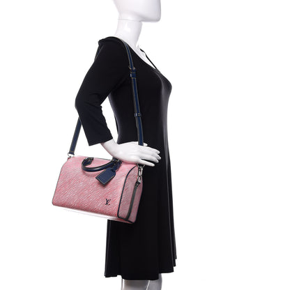 Louis Vuitton Epi Speedy Bandouliere 25 Denim Red 2 of 11