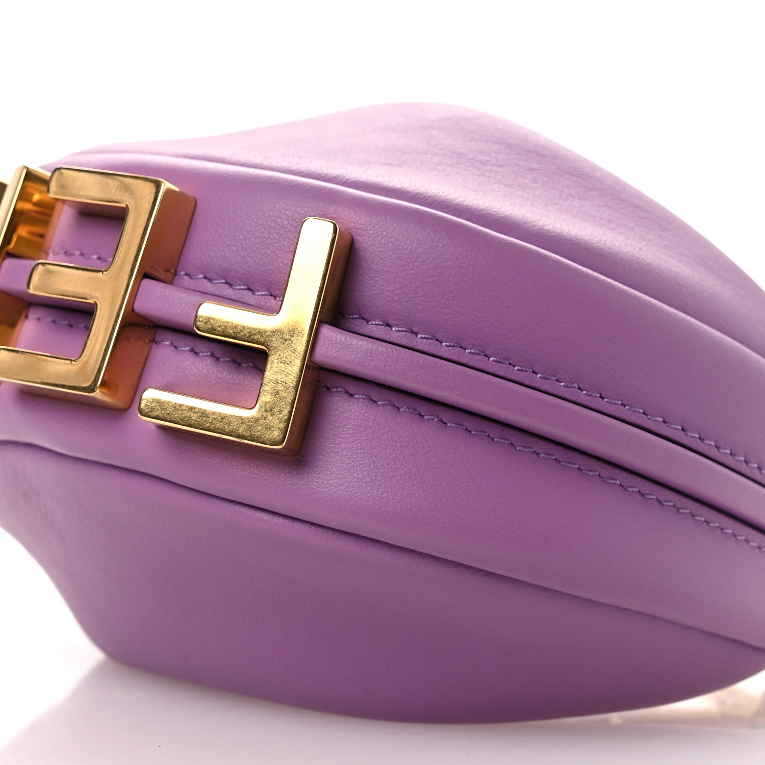 Fendi Vitello Grace New Matte Nano Fendigraphy Hobo Charm Agapanto 10 of 11