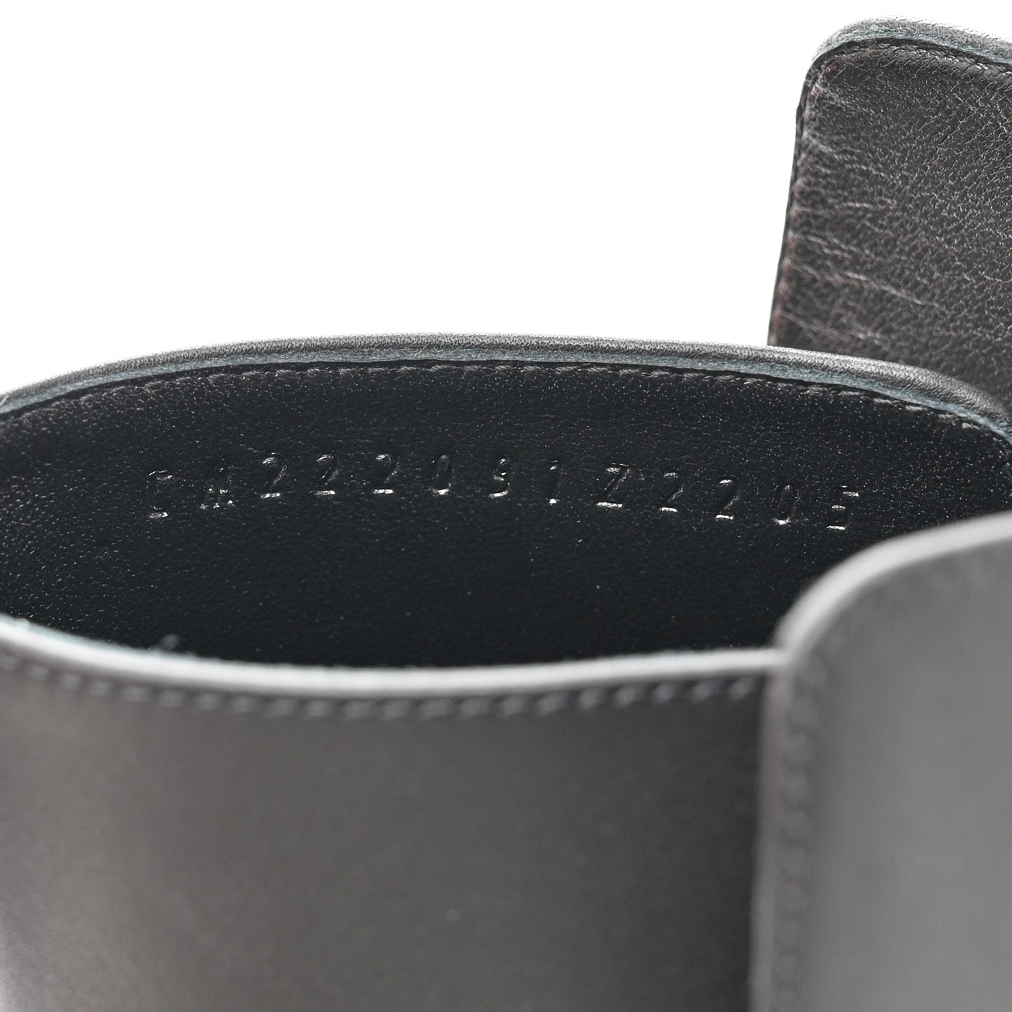 Calfskin Frenchie 50 Ankle Boots 38.5 Black