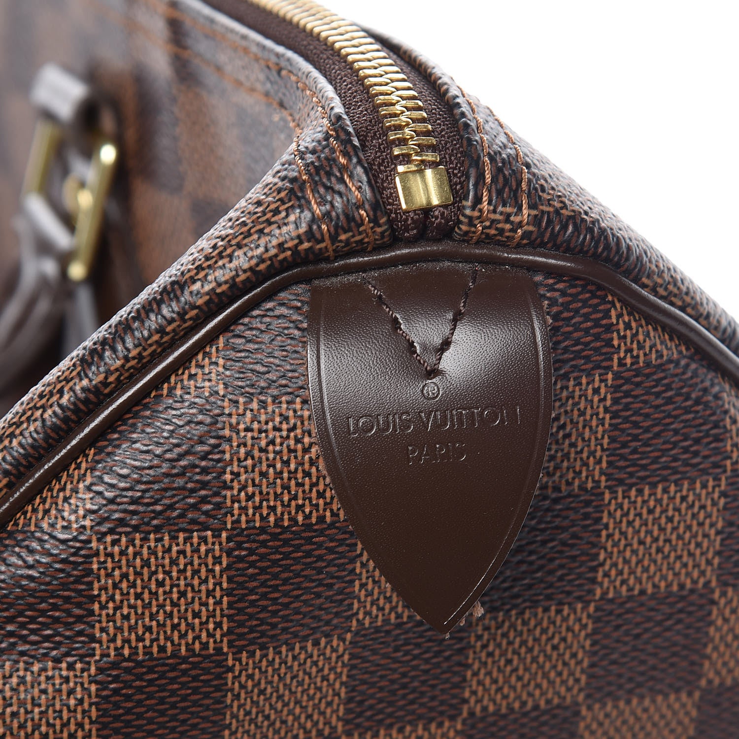 Louis Vuitton Damier Ebene Speedy 35 6 of 8