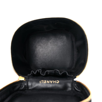 Chanel Caviar Vanity Cosmetic Case Black 5 of 16