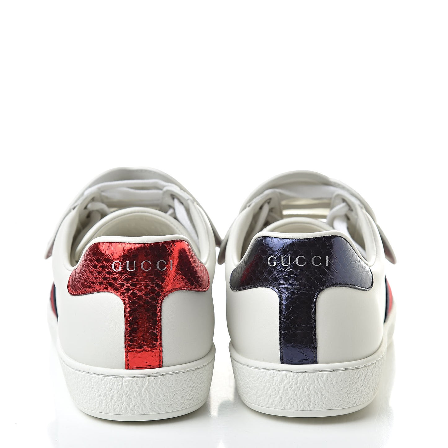 Calfskin Ayers Web Blind for Love Embroidered Mens Ace Sneakers 6.5 White