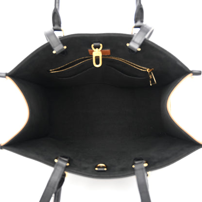 Louis Vuitton Empreinte Monogram Giant Wild At Heart Onthego MM Black 5 of 10