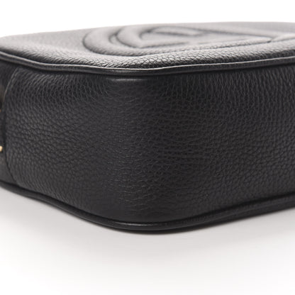 Gucci Pebbled Calfskin Small Soho Disco Bag Black 9 of 10