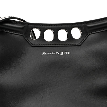 Alexander McQueen Calfskin The Peak Mini Bag Black 7 of 11