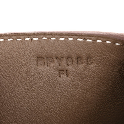 Hermes Taurillon Clemence Mini Lindy 20 Etoupe 7 of 11