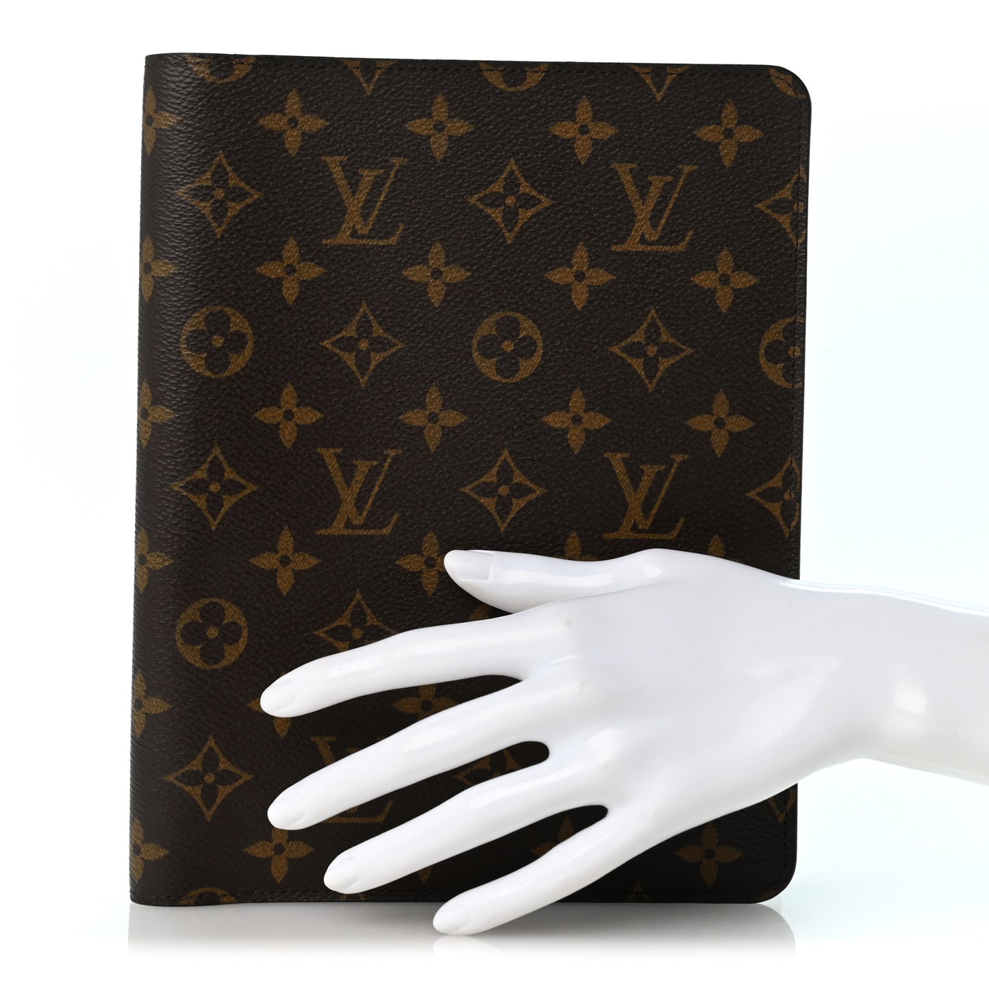 Monogram Desk Agenda Cover