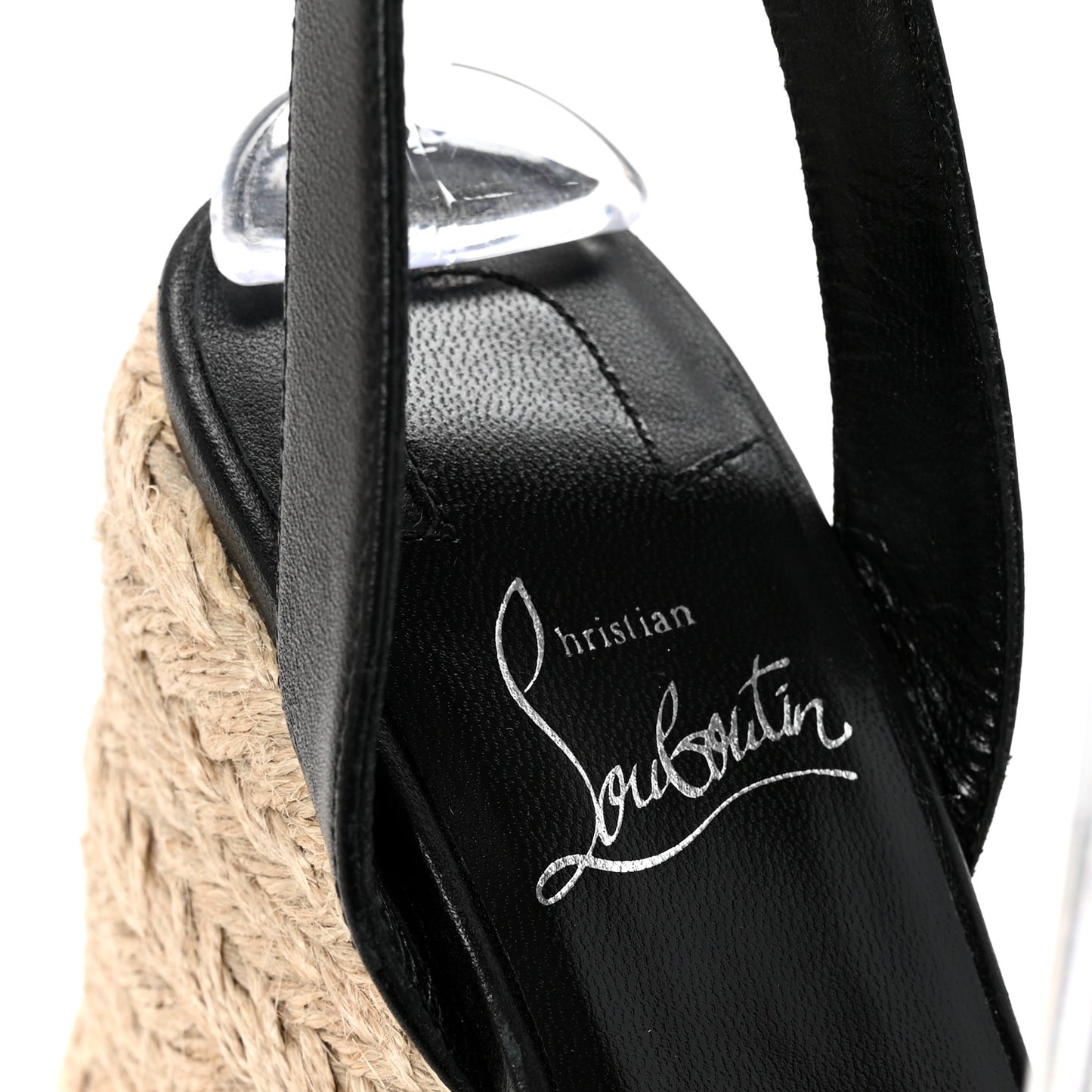 Goatskin Mariza Zeppa 130 Espadrille Sandals 37 Black
