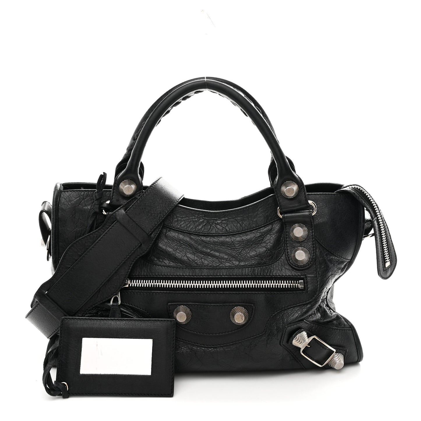 Agneau Giant 21 Silver Hardware City Black
