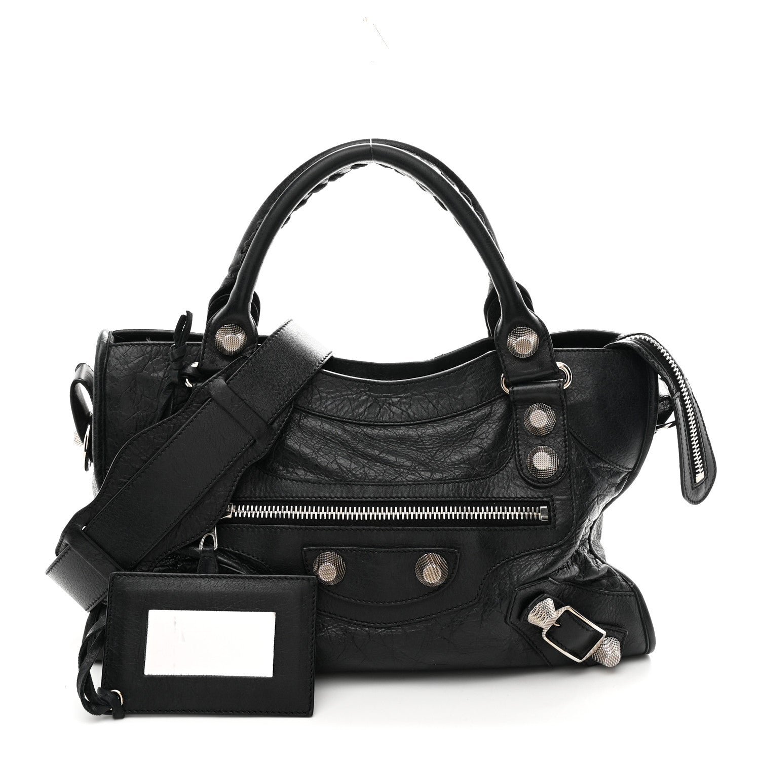 Balenciaga Agneau Giant 21 Silver Hardware City Black 2 of 10