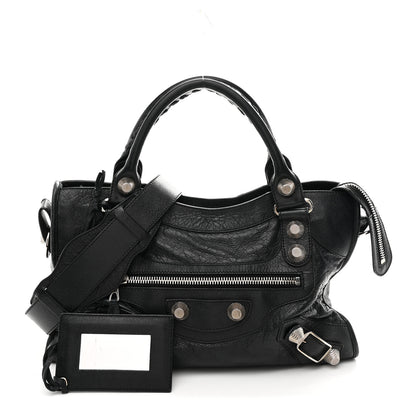 Balenciaga Agneau Giant 21 Silver Hardware City Black 2 of 10
